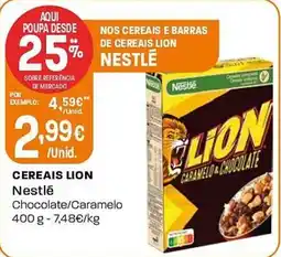 Intermarché Cereais lion nestlé promoção