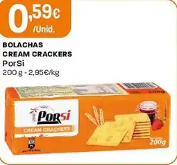 Intermarché Bolachas cream crackers PorSi promoção
