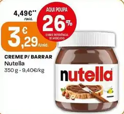 Intermarché Creme p/ barrar Nutella promoção