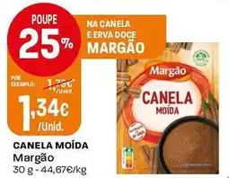 Intermarché Canela moída margão promoção
