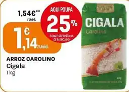 Intermarché Arroz carolino Cigala promoção