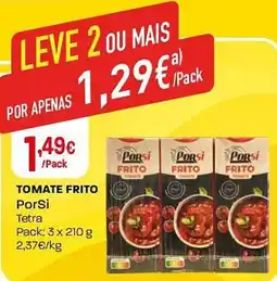Intermarché Tomate frito PorSi promoção