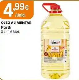Intermarché Óleo alimentar porsi promoção