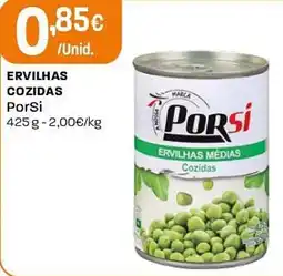 Intermarché Ervilhas cozidas PorSi promoção