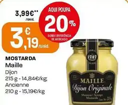 Intermarché Mostarda Maille promoção