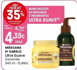 Intermarché Máscara p/ cabelo Ultra Suave promoção
