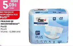 Intermarché Fraldas de incontinencia PorSi promoção