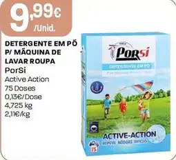 Intermarché Detergente em pó p/ máquina de lavar roupa PorSi promoção