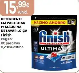 Intermarché Detergente em pastilhas p/ máquina de lavar loiça Finish promoção