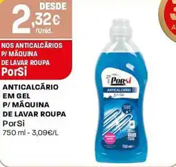 Intermarché Anticalcário em gel p/ máquina de lavar roupa PorSi promoção