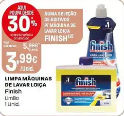 Intermarché Limpa máquinas de lavar loiça finish limão promoção