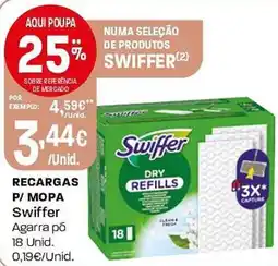 Intermarché Recargas p/ mopa Swiffer promoção