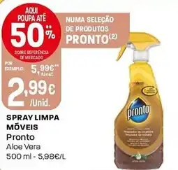 Intermarché Spray limpa móveis Pronto promoção