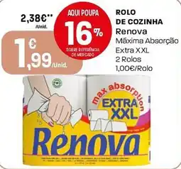 Intermarché Rolo de cozinha Renova promoção