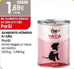 Intermarché Alimento humido p/ cão PorSi promoção