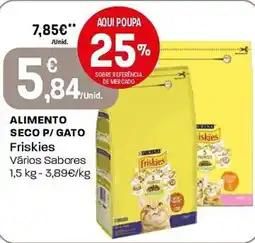 Intermarché Alimento seco p/gato Friskies promoção