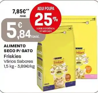 Intermarché Alimento seco p/gato Friskies promoção