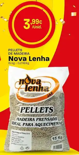 Intermarché Pellets de madeira Nova Lenha promoção