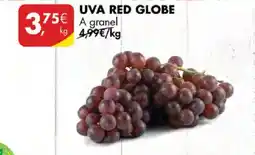 Pingo Doce Uva red globe a granel promoção