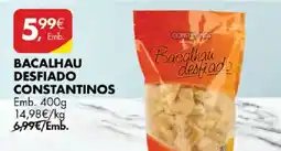 Pingo Doce Bacalhau desfiado constantinos promoção