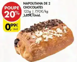Pingo Doce Napolitana de 2 chocolates promoção