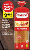 Pingo Doce Pão de forma familiar panrico promoção