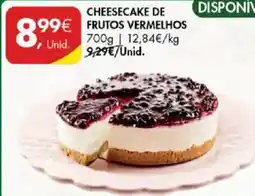 Pingo Doce Cheesecake de frutos vermelhos promoção