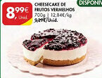 Pingo Doce Cheesecake de frutos vermelhos promoção