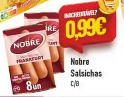 Belita Nobre Salsichas promoção