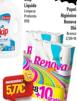 Belita Papel Higiénico Renova Olé promoção
