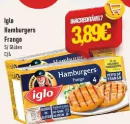 Belita Iglo Hamburgers Frango S/ Glúten promoção