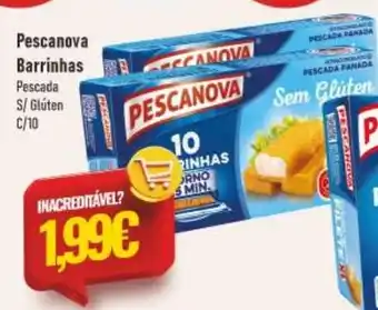 Belita Pescanova Barrinhas Pescada promoção
