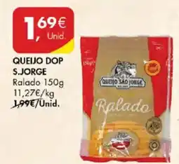 Pingo Doce Queijo dop s.jorge ralado promoção