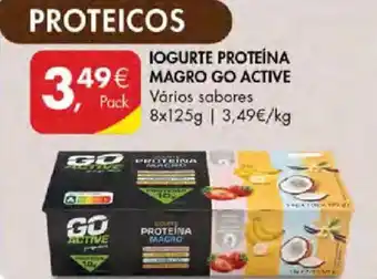 Pingo Doce Iogurte proteína magro go active promoção