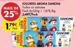 Pingo Doce Iogurtes aroma danone promoção