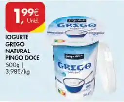 Pingo Doce Iogurte grego natural pingo promoção