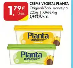Pingo Doce Creme vegetal planta promoção