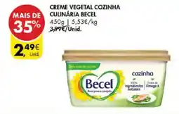 Pingo Doce Creme vegetal cozinha culinária becel promoção