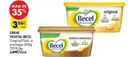 Pingo Doce Creme vegetal becel promoção