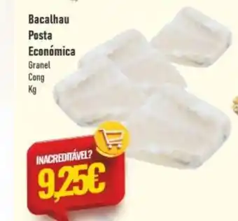 Belita Bacalhau Posta Económica promoção