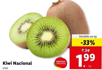 Lidl Kiwi Nacional promoção