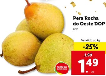Lidl Pera Rocha do Oeste DOP promoção