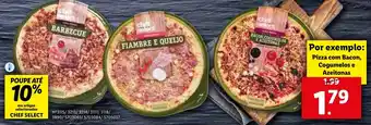 Lidl Pizza com Bacon, Cogumelos e Azeitonas promoção