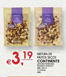Meu Super Mistura de frutos secos continente promoção