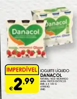 Meu Super Iogurte líquido danacol promoção