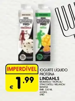 Meu Super Iogurte líquido proteína lindahls promoção