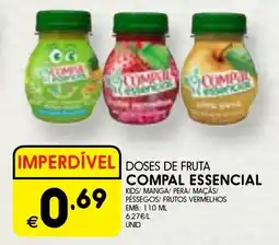 Meu Super Doses de fruta compal essencial promoção