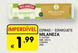Meu Super Espirais / esparguete milaneza promoção