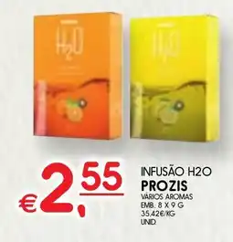 Meu Super Infusão h2o prozis promoção