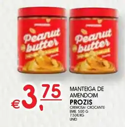 Meu Super Manteiga de amendoim prozis promoção